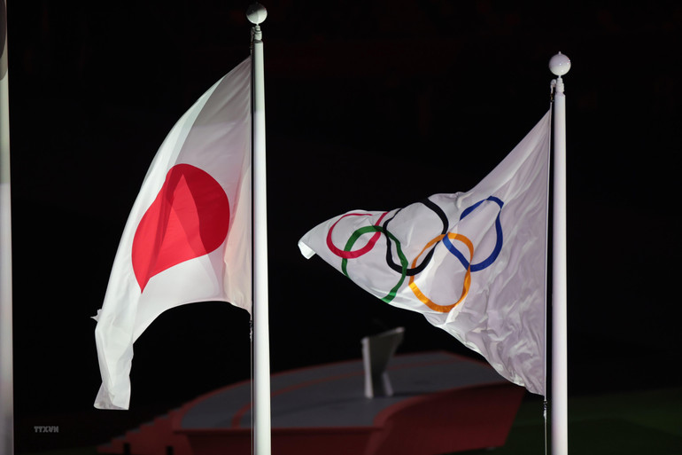 Những hình ảnh ấn tượng trong lễ bế mạc Olympic Tokyo 2020 -0