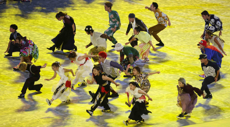 Những hình ảnh ấn tượng trong lễ bế mạc Olympic Tokyo 2020 -0