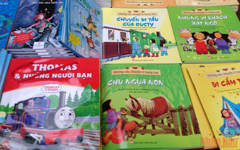 Một số tác phẩm văn học châu Âu dành cho thiếu nhi. Nhiều tác phẩm được giới thiệu trong Những ngày Văn học châu Âu -0