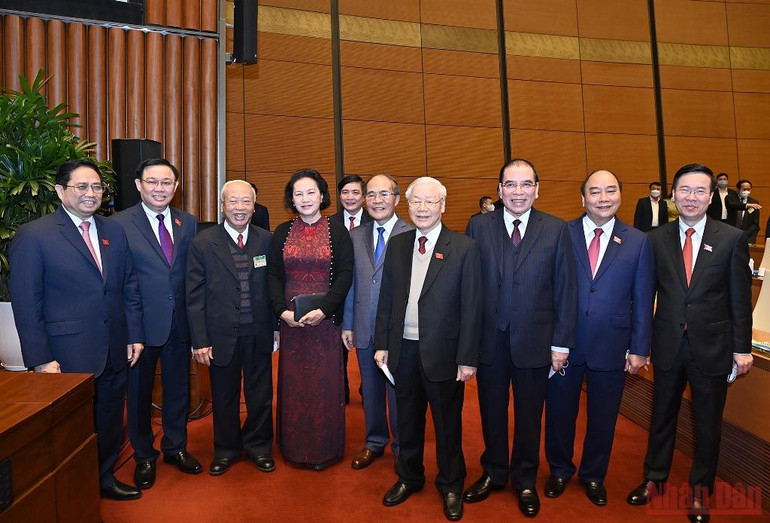 Khai mạc Kỳ họp bất thường thứ nhất, Quốc hội khóa XV -0