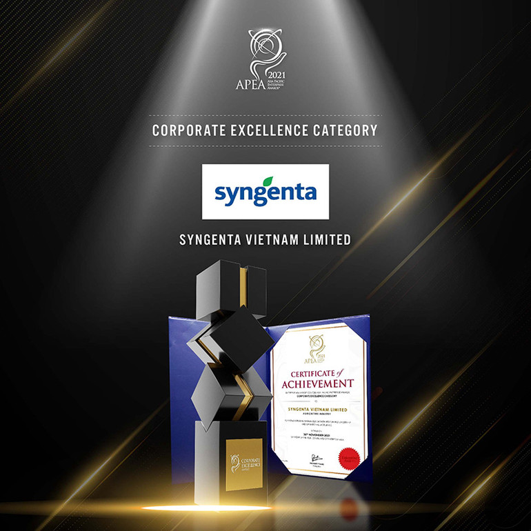Syngenta Việt Nam được vinh danh là doanh nghiệp xuất sắc châu Á -0