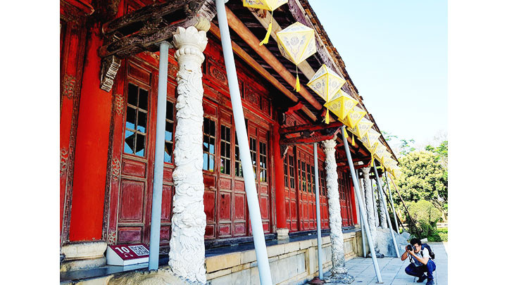 Điện Thái Hòa trước khi trùng tu -0