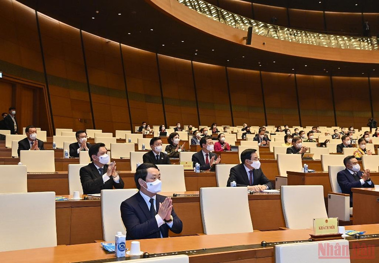 Khai mạc Kỳ họp bất thường thứ nhất, Quốc hội khóa XV -0