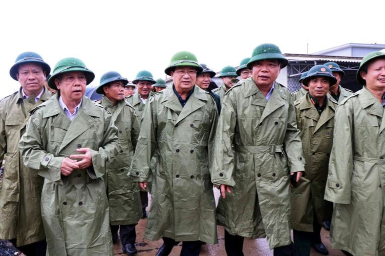 Các địa phương tập trung phòng chống bão số 5 -0