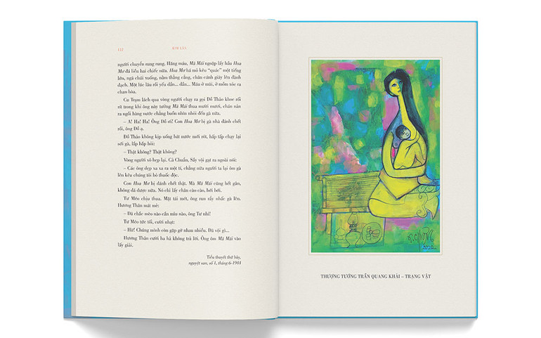 Họa sĩ Thành Chương vẽ minh họa sách của cha -0