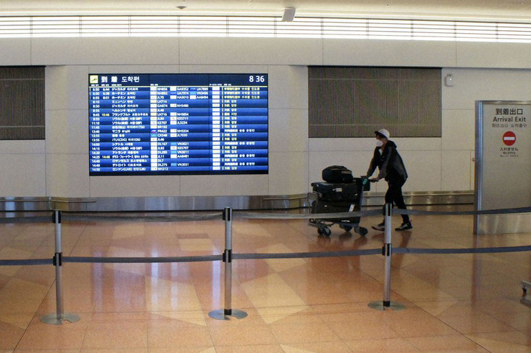 Sảnh đến tại nhà ga số 3 của sân bay Haneda, nơi phục vụ các chuyến bay quốc tế, ngày 10/6/2022. (Ảnh: Kyodo) Du lịch Nhật Bản kỳ vọng phục hồi sau khi khách quốc tế trở lại -0