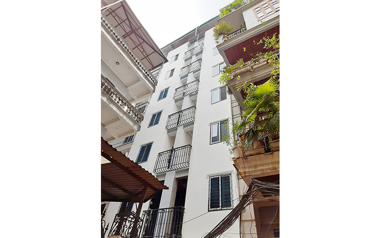 Chung cư mini ở địa chỉ số 35A ngách 34, ngõ 189, phố Hoàng Hoa Thám, quận Ba Ðình. Dẹp nạn chung cư “núp bóng” -0