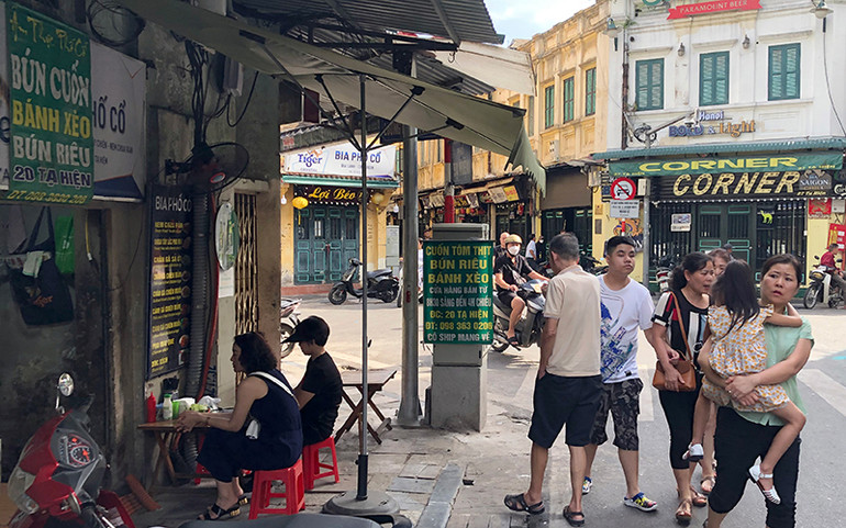 Quán “bún riêu bà già” tại số 20 phố Tạ Hiện. Hà thành, ẩm thực ngõ -0