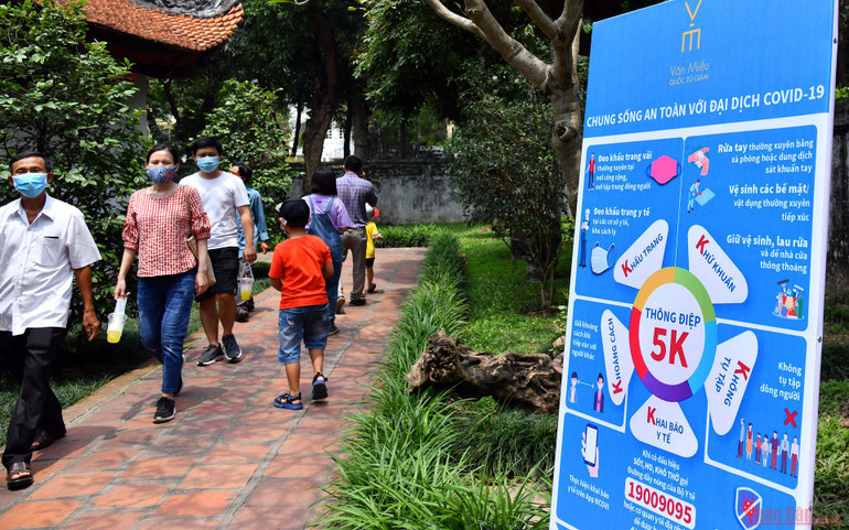 Hà Nội tăng cường phòng, chống dịch tại các điểm tham quan -0