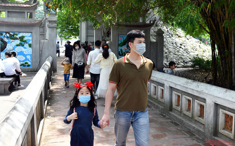 Hà Nội tăng cường phòng, chống dịch tại các điểm tham quan -0