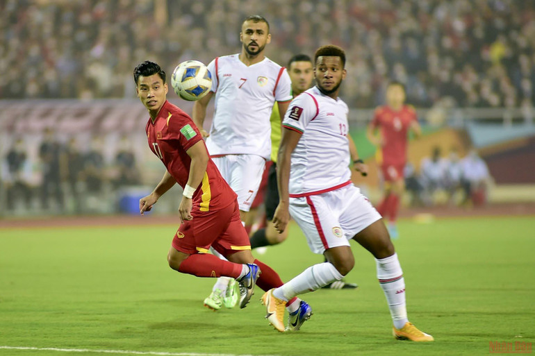 (Hiết hiệp 1) Việt Nam 0-0 Oman: Thế trận giằng co -0