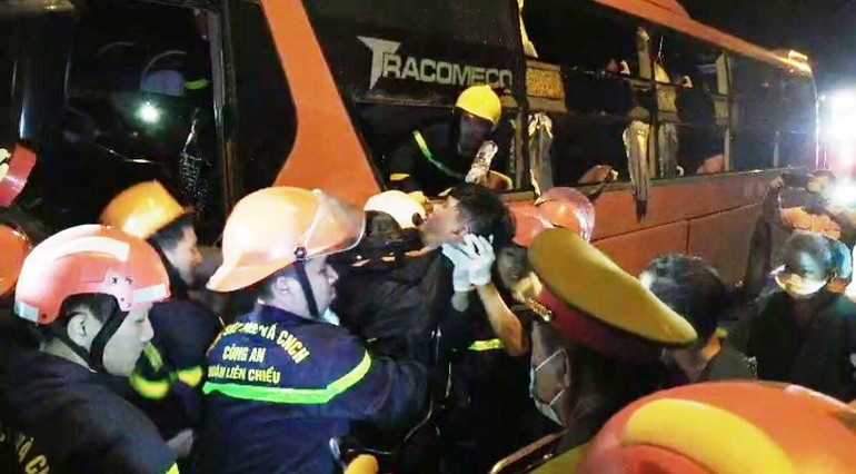 Tai nạn giao thông nghiêm trọng tại hầm Hải Vân làm hai người tử vong -0