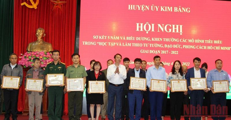 Kim Bảng nhân rộng các mô hình điểm về học tập và làm theo Bác -0