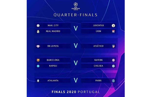 Lộ diện tứ kết Champions League và Europa League -0