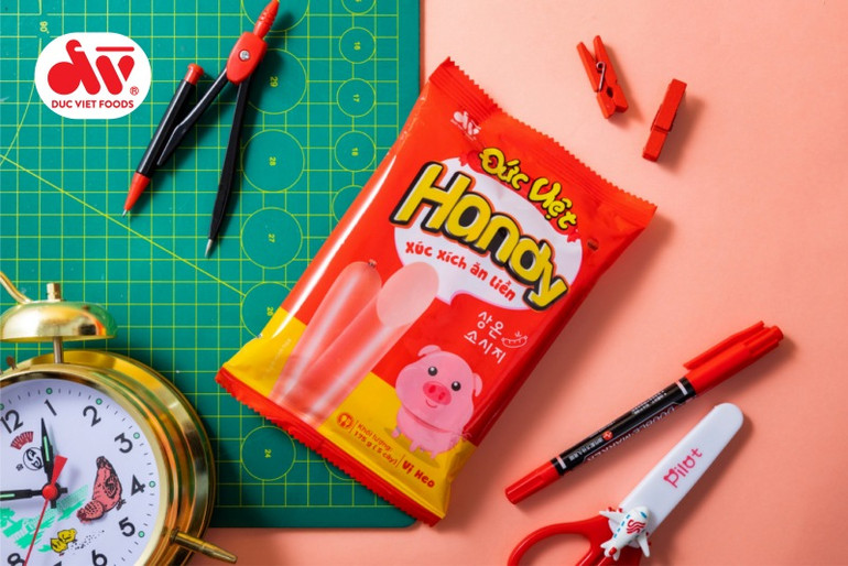 Xúc xích ăn liền Handy cùng em tới trường trong mùa dịch -0