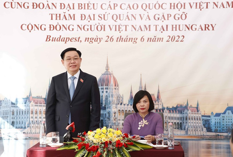 Hình ảnh về hoạt động của Chủ tịch Quốc hội Vương Đình Huệ tại Hungary ảnh 1 Hình ảnh về hoạt động của Chủ tịch Quốc hội Vương Đình Huệ tại Hungary -0