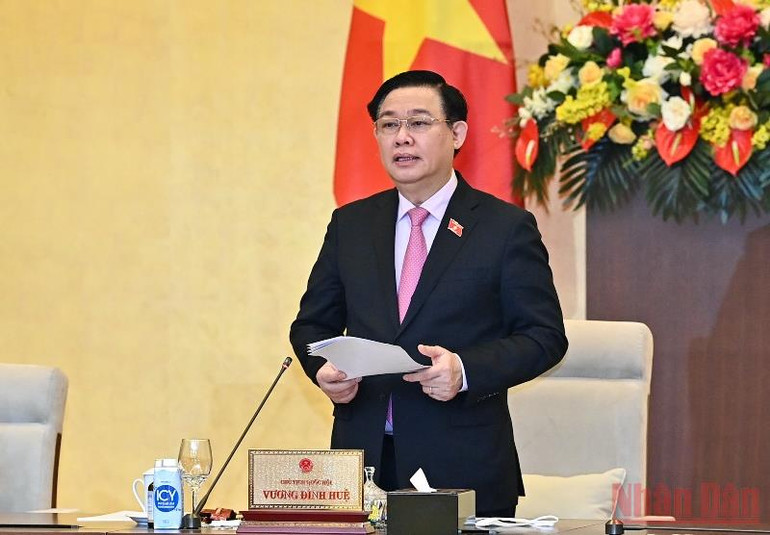 Khai mạc phiên họp thứ 9 của Ủy ban Thường vụ Quốc hội -0