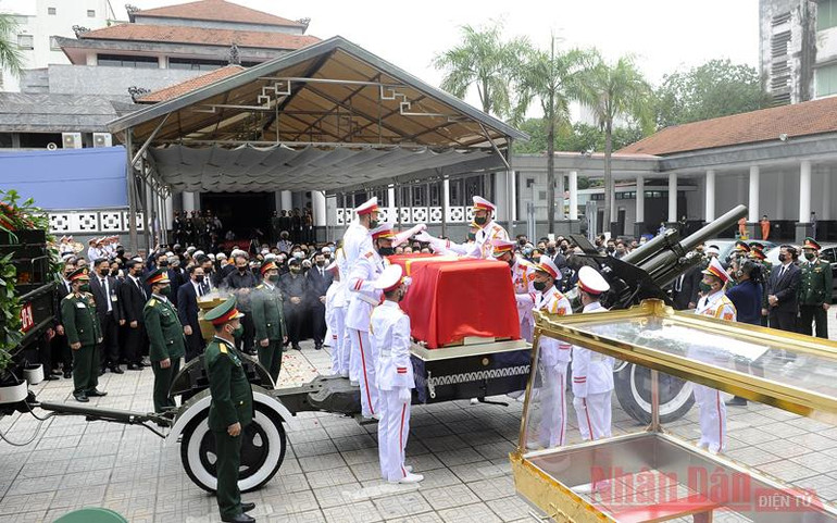 [Cập nhật]: Lễ truy điệu và an táng nguyên Tổng Bí thư Lê Khả Phiêu -0