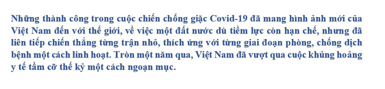 Cuộc chiến thắng giặc Covid-19 từ 