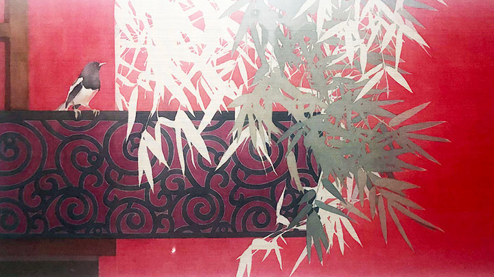 Bồi đắp thêm cho tranh lụa -0