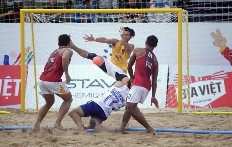 Bóng ném bãi biển SEA Games 31: Việt Nam thắng Singapore 2-0 -0