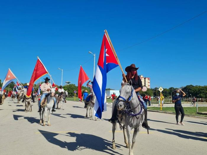 Hàng triệu người dân Cuba tuần hành kỷ niệm Ngày Quốc tế Lao động -0