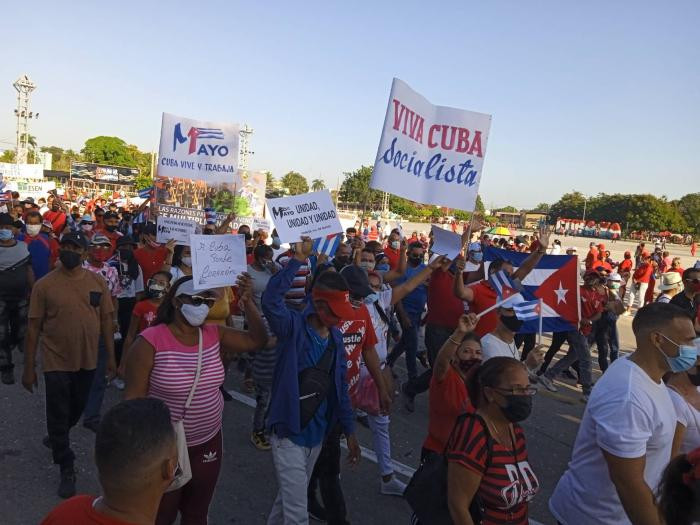 Hàng triệu người dân Cuba tuần hành kỷ niệm Ngày Quốc tế Lao động -0