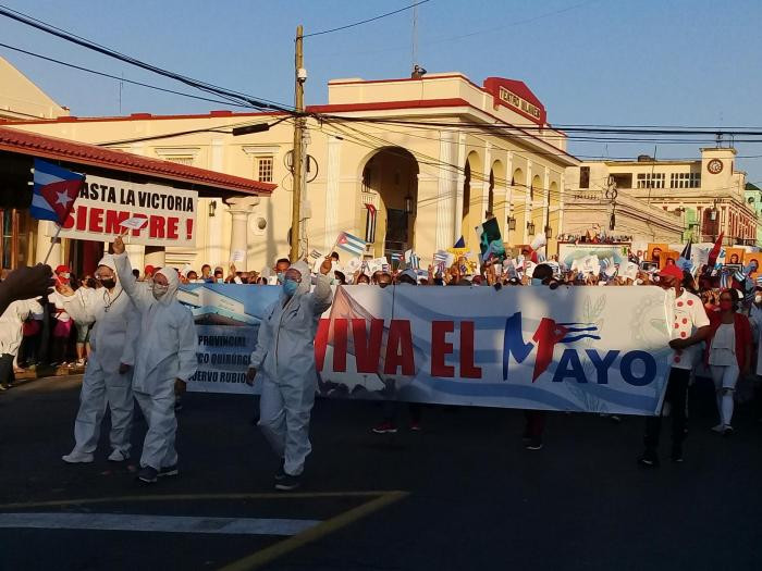 Hàng triệu người dân Cuba tuần hành kỷ niệm Ngày Quốc tế Lao động -0