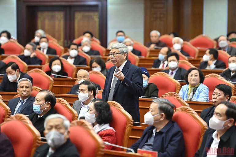 Bộ Chính trị gặp mặt nguyên lãnh đạo cấp cao của Đảng, Nhà nước -0