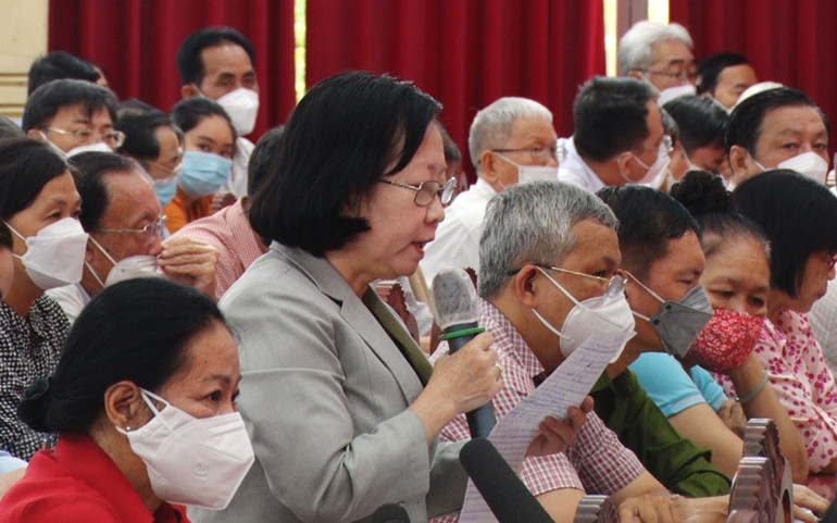 Cử tri quận 5 phản ánh tình trạng doanh nghiệp tại Thành phố Hồ Chí Minh nợ bảo hiểm xã hội. Quan tâm giải quyết các chính sách an sinh xã hội -0