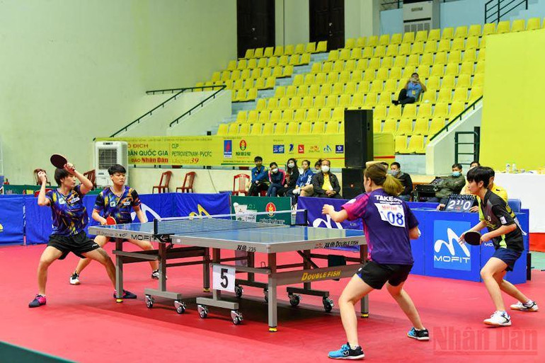 Chức vô địch đôi nam, đôi nữ thuộc về CLB Hà Nội T&T và TP Hồ Chí Minh -0