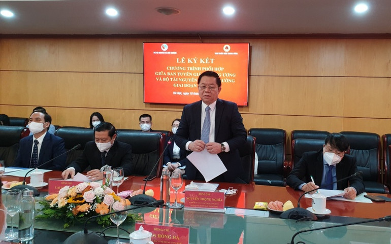 Đẩy mạnh tuyên truyền trong lĩnh vực tài nguyên và môi trường -0