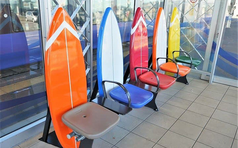 Địa điểm diễn ra cuộc thi lướt sóng đầu tiên ở Olympic -0