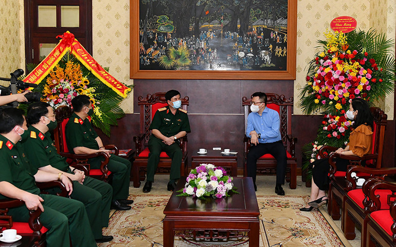 Các bộ, ngành, cơ quan, đơn vị chúc mừng Báo Nhân Dân nhân ngày 21-6 -2