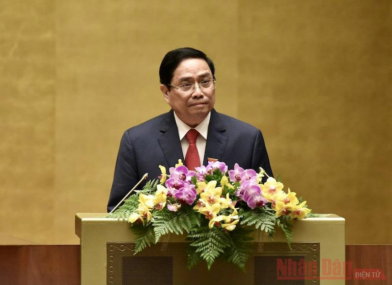 Đồng chí Phạm Minh Chính tuyên thệ nhậm chức Thủ tướng Chính phủ -0