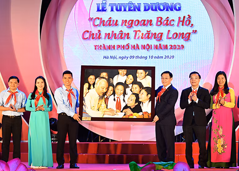 Tuyên dương 66 “Thiếu nhi tiêu biểu làm theo lời Bác” của Thủ đô -0