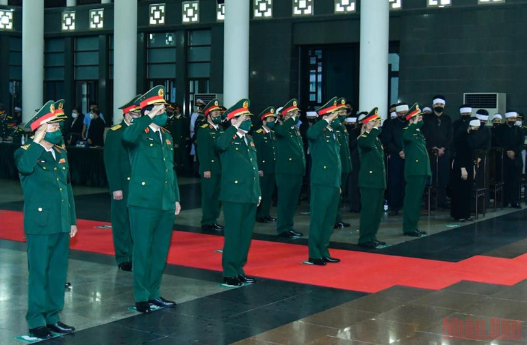 Cử hành trọng thể Lễ tang Đại tướng Phùng Quang Thanh -0