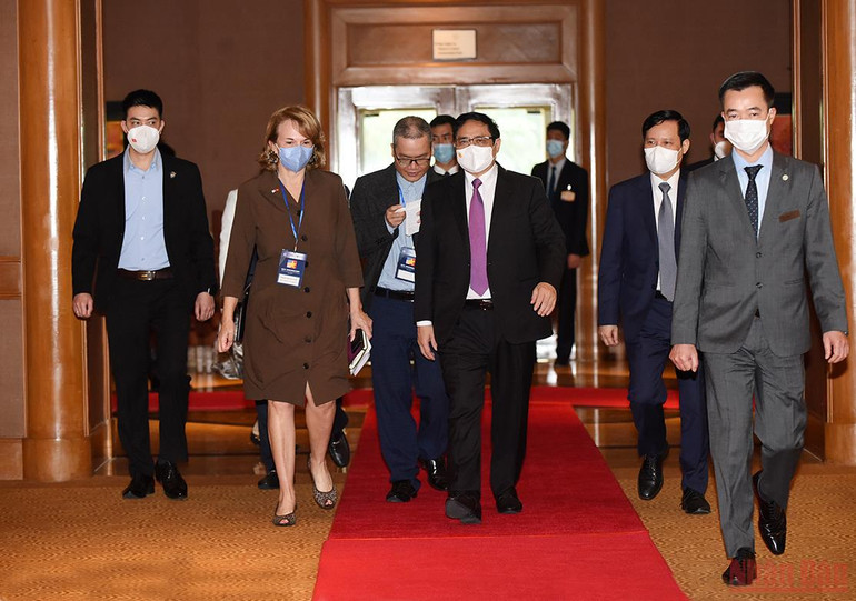 Thúc đẩy quan hệ Việt Nam - Hoa Kỳ với 'lợi ích hài hòa, rủi ro chia sẻ' -0