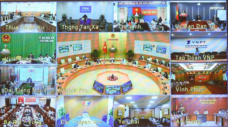 Thường trực Chính phủ họp ứng phó dịch Covid-19 -0