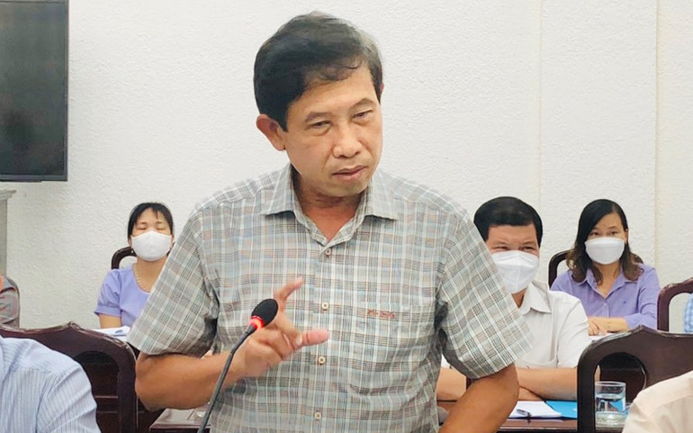 Lãnh đạo Sở Y tế Bạc Liêu trả lời câu hỏi của phóng viên Báo Nhân Dân về những sai phạm của các đơn vị do Sở Y tế quản lý liên quan sai phạm của Công ty Việt Á. Khởi tố vụ án tại Trung tâm Phòng, chống bệnh tật Bạc Liêu liên quan đến Công ty Việt Á -0