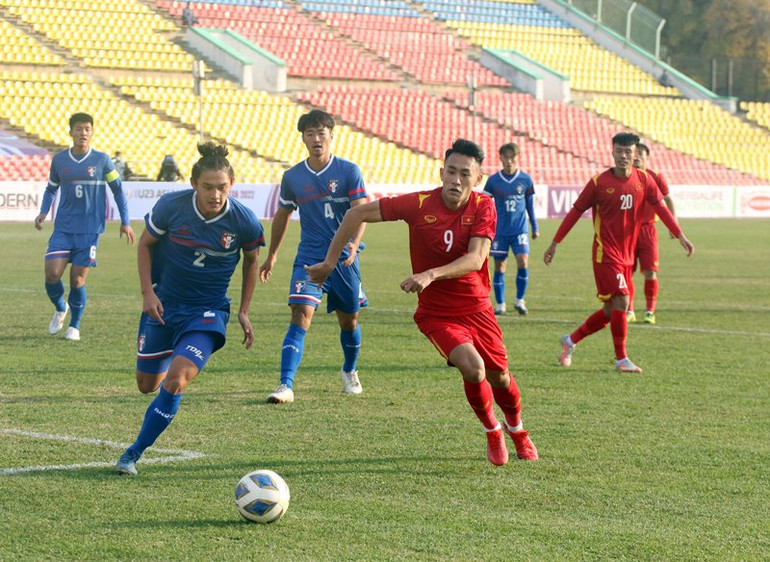 U23 Việt Nam thắng 1-0 U23 Đài Loan (Trung Quốc) trong trận ra quân -0