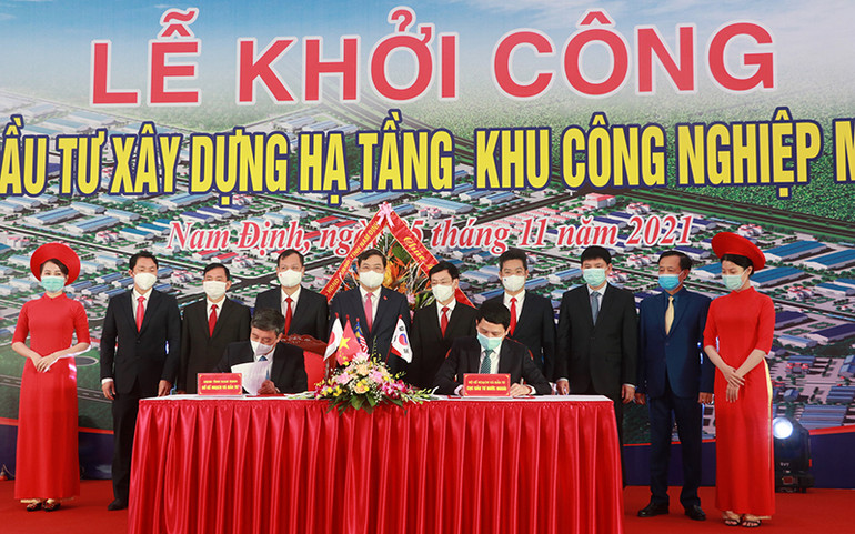 Nam Định khởi công xây dựng khu công nghiệp hơn 1.600 tỷ đồng -0