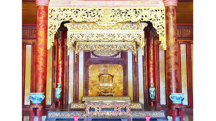 Điện Thái Hòa trước khi trùng tu -0