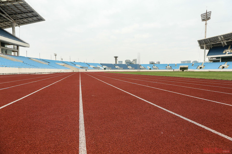Cận cảnh công trường nâng cấp Sân vận động quốc gia Mỹ Đình phục vụ SEA Games 31 -0