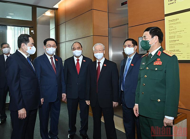 Trọng thể lễ khai mạc Kỳ họp thứ hai, Quốc hội khóa XV -0