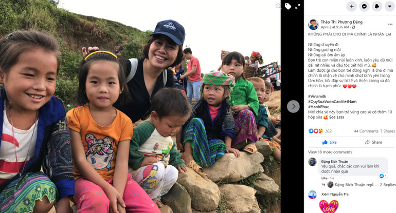 Chiến dịch “Share” hạnh phúc, đổi sữa yêu thương của Vinamilk “đốn tim” cộng đồng mạng -0