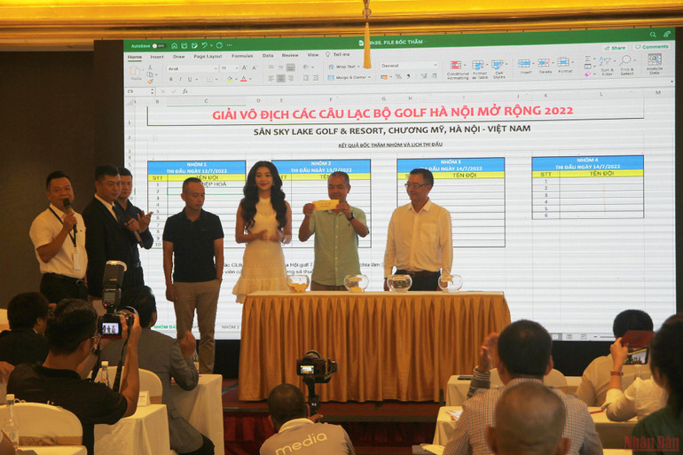 Khởi động Giải vô địch các CLB golf Hà Nội mở rộng 2022 -0