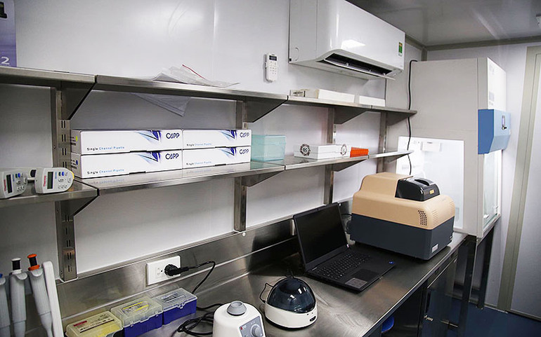 Container xét nghiệm Covid-19 áp lực âm lưu động đầu tiên ở Việt Nam -0