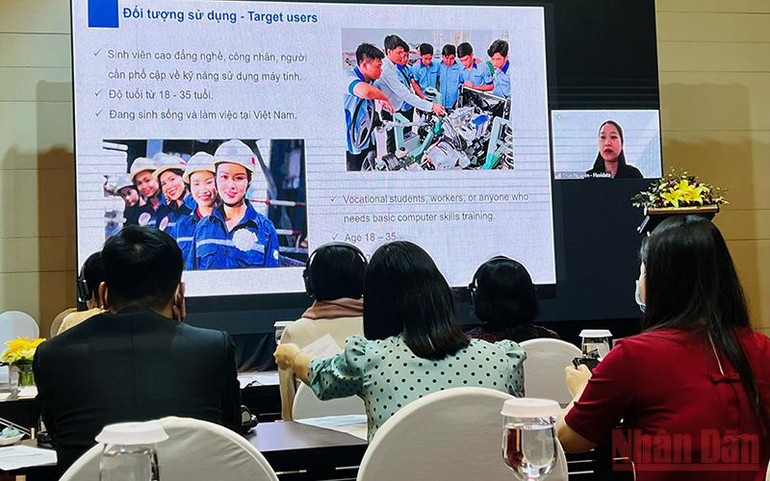 Người lao động di cư và học sinh, sinh viên các cơ sở giáo dục nghề nghiệp sẽ là đối tượng hưởng lợi của dự án. Thúc đẩy chuyển đổi số cho học sinh, sinh viên và người lao động -0