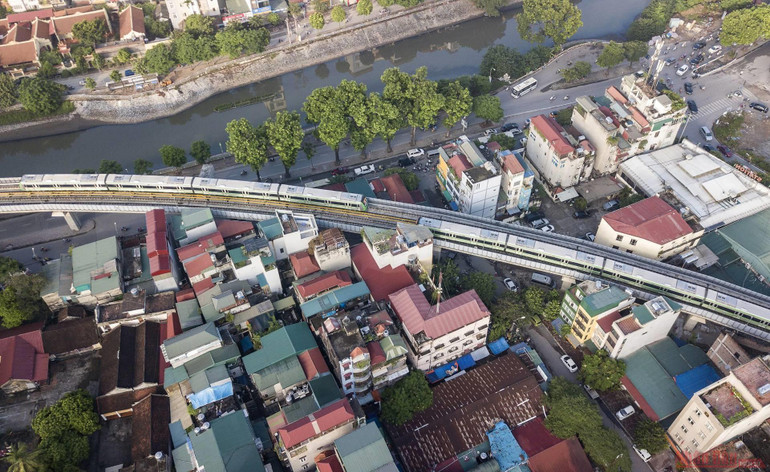 Ngày đầu tiên chạy thử tàu đường sắt Cát Linh – Hà Đông -0